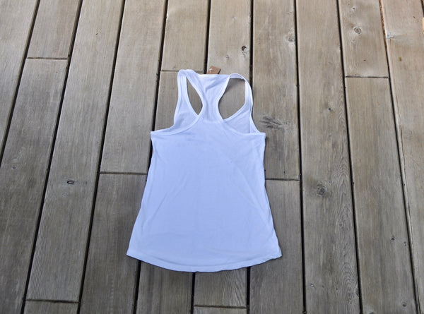 Surf Tofino White Tank Top