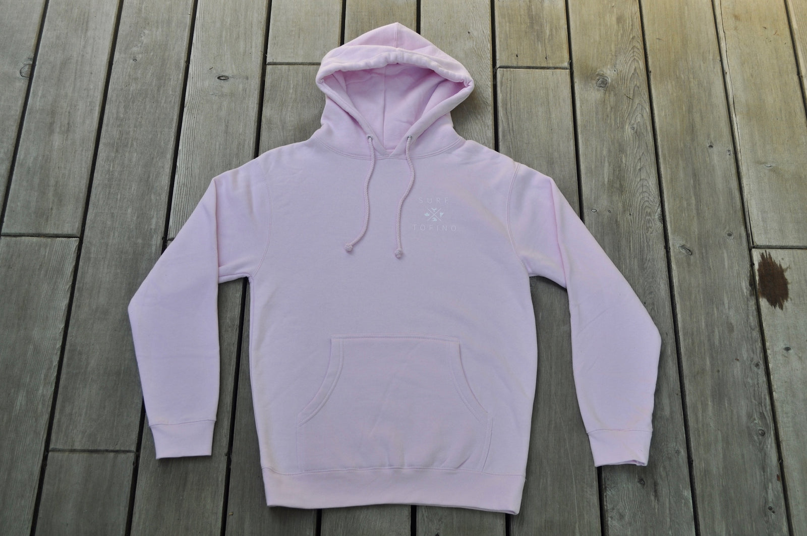 Thick hoodie Light Pink The Tofino Brand Ltd