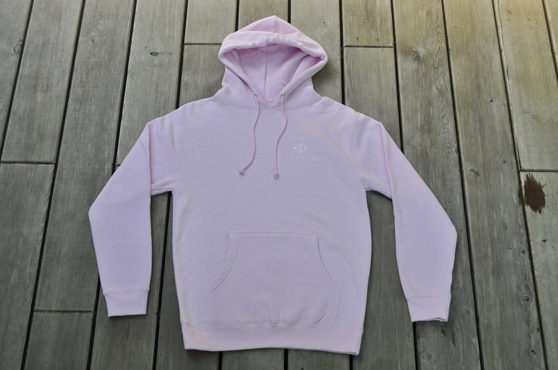 Thick pink hoodie sale