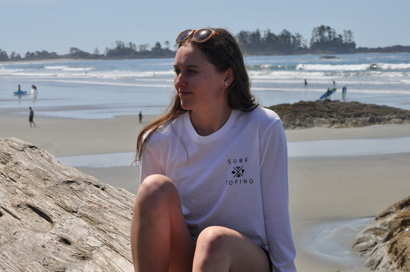 White Surf Tofino Long Sleeve