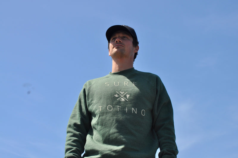 Green Surf Tofino Crewneck