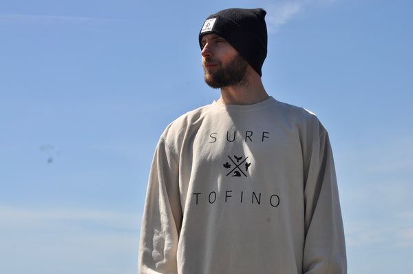 Surf Tofino Black Beanie